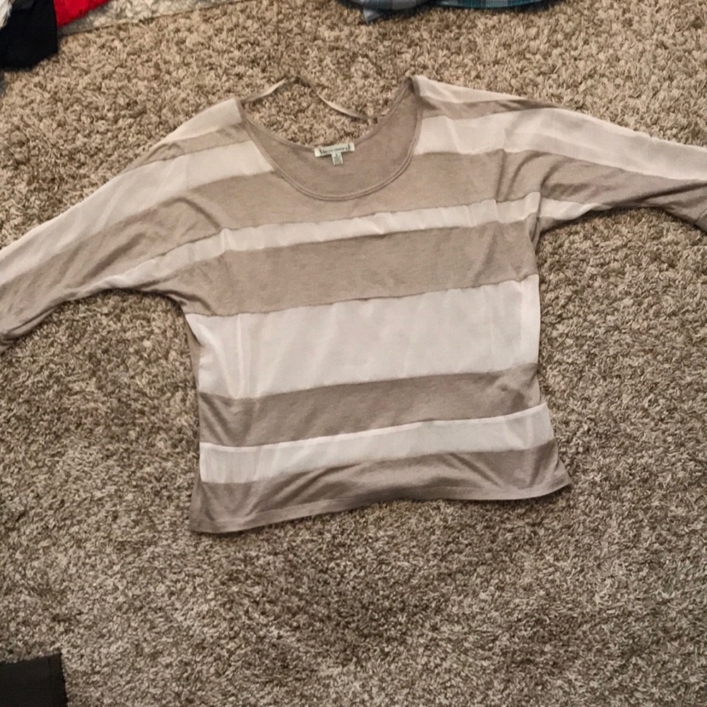 Striped 3/4 sleeved top from Urban Outfitters